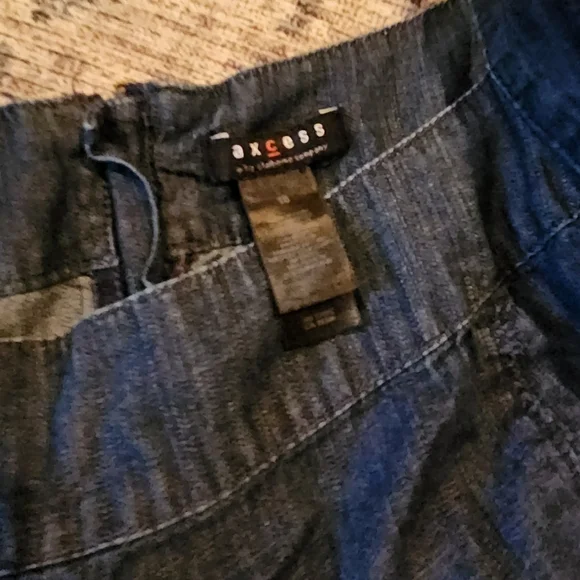 Denim fit and flare dress - Picture 3 of 3